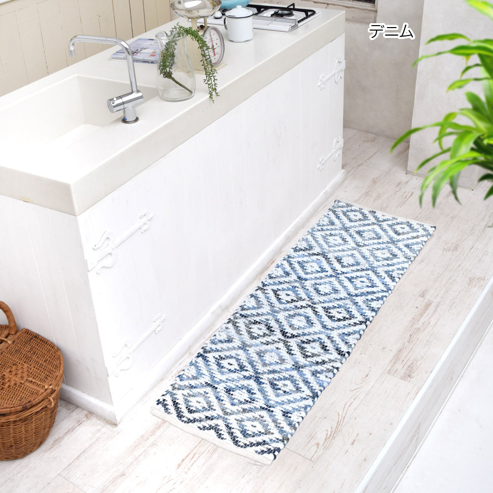 【アジアン雑貨/エスニック雑貨】 チンディ ラグマット 40×120cm(2タイプ)