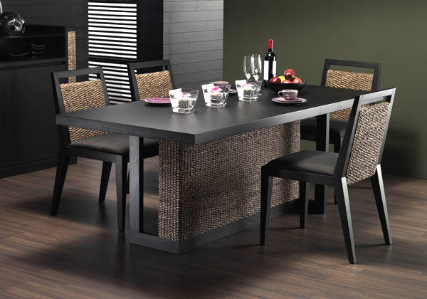 ウォーターヒヤシンス家具 PERFORMAX 正規代理店 正規品 ウォーターヒヤシンス ダイニングチェア 食卓 イス 椅子 アジアン リゾート ホテル バリ アジアン家具 和モダン(2脚SET商品・受注生産品)