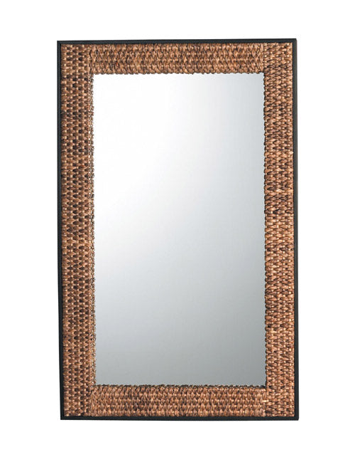 ウォーターヒヤシンス家具 PERFORMAX 正規代理店 正規品 ウォーターヒヤシンス ミラー 鏡 壁掛け アジアン リゾート ホテル サロン バリ アジアン家具 ドレッサー 姿見 にもなる! 【在庫販売品・即納可能】