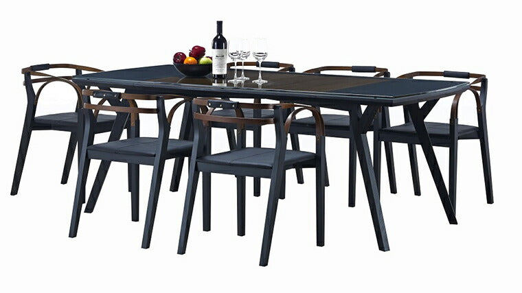 バンブーファニチャー PERFORMAX 正規代理店 正規品 バンブー 大型 ダイニングテーブル 6人~8人用 食卓 センターテーブル 長方形 アジアン リゾート ホテル バリ アジアン家具 6~8人用(ガラス天板・受注生産品)