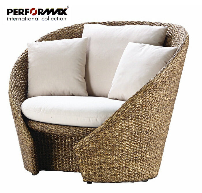 ウォーターヒヤシンスソファ PERFORMAX 正規代理店 正規品 ウォーターヒヤシンス ソファ 1P 一人掛けソファー アジアン リゾート ホテル バリ パーソナルチェア リビング チェア イス 椅子 アジアン家具(受注生産品)