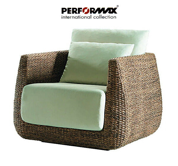ウォーターヒヤシンスソファ PERFORMAX 正規代理店 正規品 ウォーターヒヤシンス ソファ 1P 一人掛け ソファー アジアン リゾート ホテル バリ パーソナルチェア リビング チェア イス 椅子 アジアン家具(受注生産品)