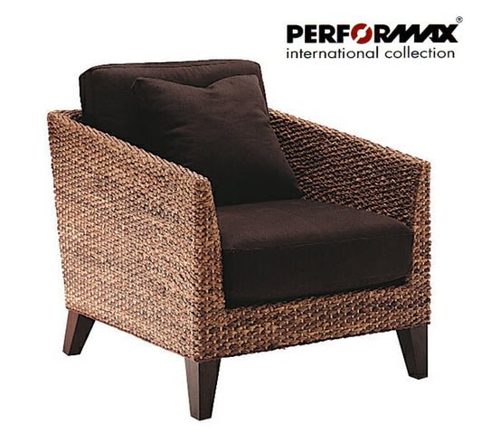 ウォーターヒヤシンスソファ PERFORMAX 正規代理店 正規品 ウォーターヒヤシンス ソファ 1P 1人用 1人掛け ソファー パーソナルチェア アジアン リゾート ホテル バリ リビング チェア イス 椅子 アジアン家具(受注生産品)