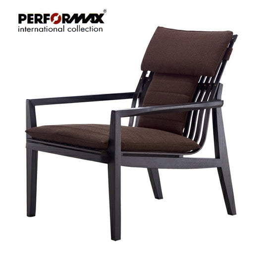 バンブーファニチャー PERFORMAX 正規代理店 ウッド&バンブー ラウンジチェア 1Pソファ 1人掛け 一人掛け 一人用 ソファー パーソナルチェア アジアン リゾート ホテル バリ 和モダン リビング チェア イス 椅子 アジアン家具(受注生産品)