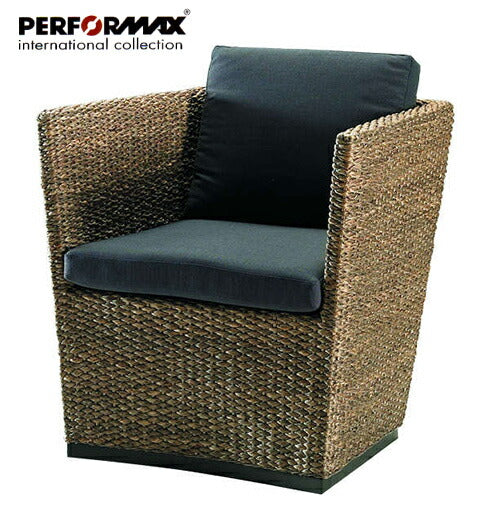 ウォーターヒヤシンスソファ PERFORMAX 正規代理店 正規品 ウォーターヒヤシンス家具 パーソナルチェア 1Pソファ 1人掛け 一人掛け 和モダン アジアン リゾート ホテル バリ アジアン家具 リビング チェア イス 応接 椅子(受注生産品)