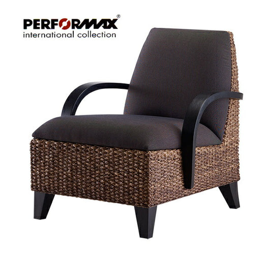 ウォーターヒヤシンスソファ PERFORMAX 正規代理店 ウォーターヒヤシンス家具 リビングチェア 椅子 1Pソファ 1人掛け 一人掛け 一人用 ソファー パーソナルチェア アジアン ソファ リゾート バリ チェア イス アジアン家具(受注生産品)