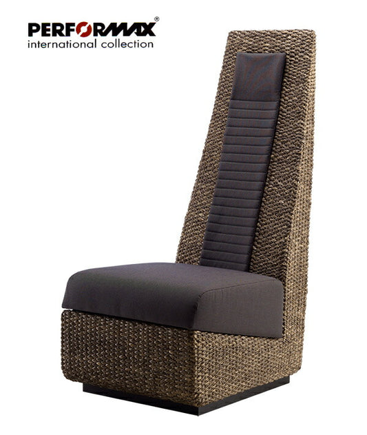 ウォーターヒヤシンスソファ PERFORMAX 正規代理店 正規品 ウォーターヒヤシンス家具 応接 椅子 1Pソファ ハイバック パーソナルチェア リビング チェア イス アジアン リゾート ホテル バリ アジアン家具(受注生産品)