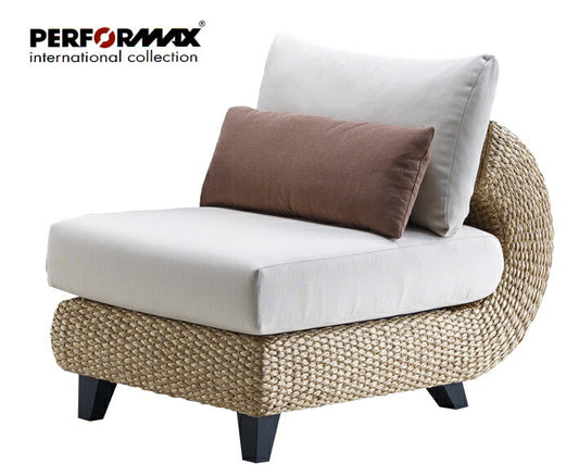 ウォーターヒヤシンスソファ PERFORMAX 正規代理店 正規品 ウォーターヒヤシンス 1Pソファ 1人掛け 一人掛け 一人用 アジアン ソファ ソファー リゾート ホテル バリ リビング チェア イス 椅子 アジアン家具(受注生産品)
