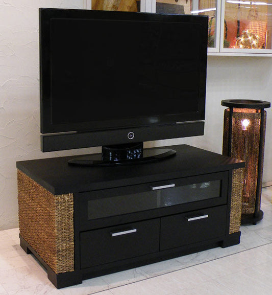 ウォーターヒヤシンス家具 PERFORMAX 正規代理店 正規品 ウォーターヒヤシンス テレビ台 TV台 ローボード TVラック アジアン リゾート ホテル バリ アジアン家具(受注生産品)