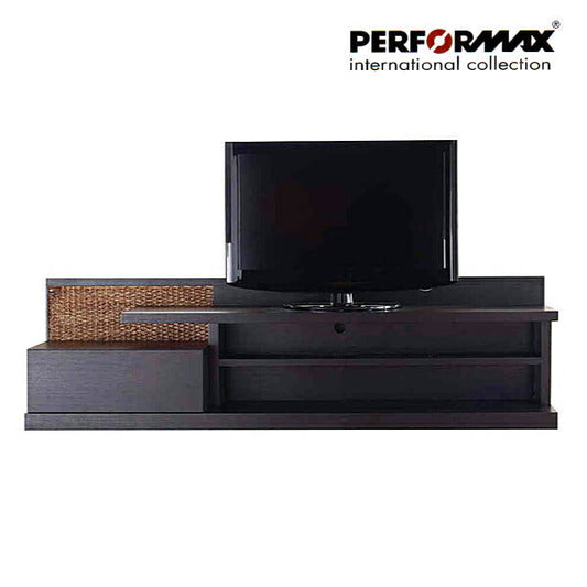 ウォーターヒヤシンス家具 PERFORMAX 正規代理店 正規品 ウォーターヒヤシンス TV ローボード TVラック テレビ台 TV台 W180cm アジアン収納 リゾート ホテル バリ アジアン家具 【在庫販売品・ご予約注文】