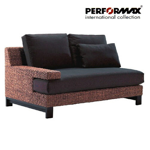 ウォーターヒヤシンスソファ PERFORMAX 正規代理店 逆肘タイプ ウォーターヒヤシンス 2Pソファー 2人掛け 二人掛け 2人用 二人用 コーナーソファ アジアンソファ リビング チェア イス 椅子 リゾート アジアン家具(在庫販売品・即納可能)