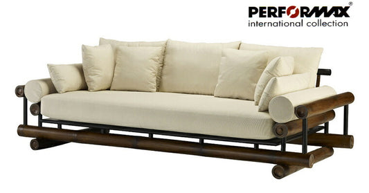 バンブーファニチャー PERFORMAX 正規代理店 正規品 バンブーソファ 竹製 3Pソファ 3人掛け 三人掛け 三人用 ソファー アジアンソファ リビング チェア イス 椅子 和モダン リゾート ホテル サロン バリ アジアン家具(受注生産品)