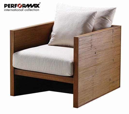 バンブーファニチャー PERFORMAX 正規代理店 正規品 バンブー 竹製 フレーム 1Pソファ 1人掛け 一人掛け 1人用 ソファー アジアン ソファ リゾート ホテル サロン アジアン家具(受注生産品)